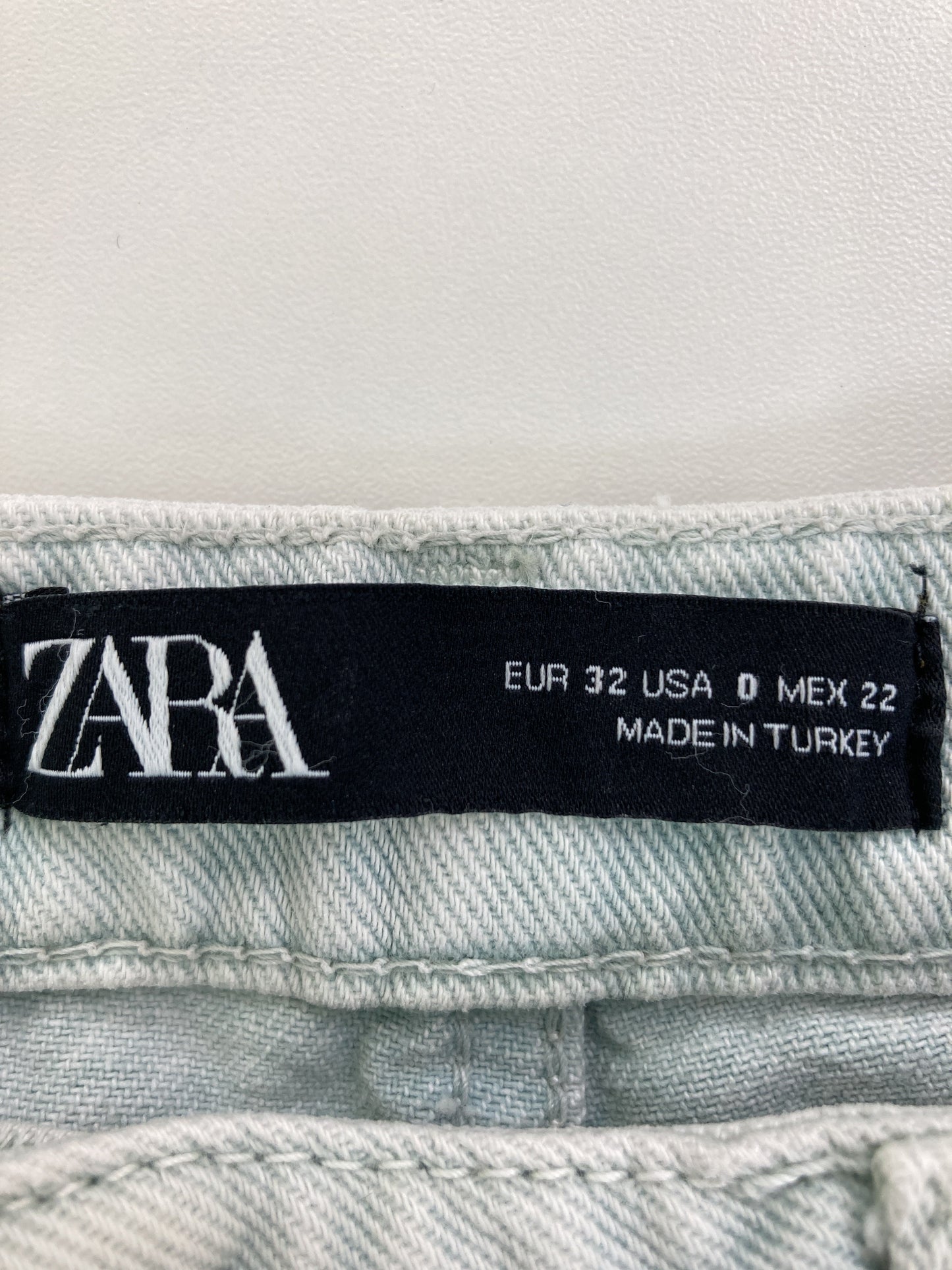 ZARA/ザラ/デニムパンツ/パンツ/スカイブルー/EUR32/USA0/MEX22