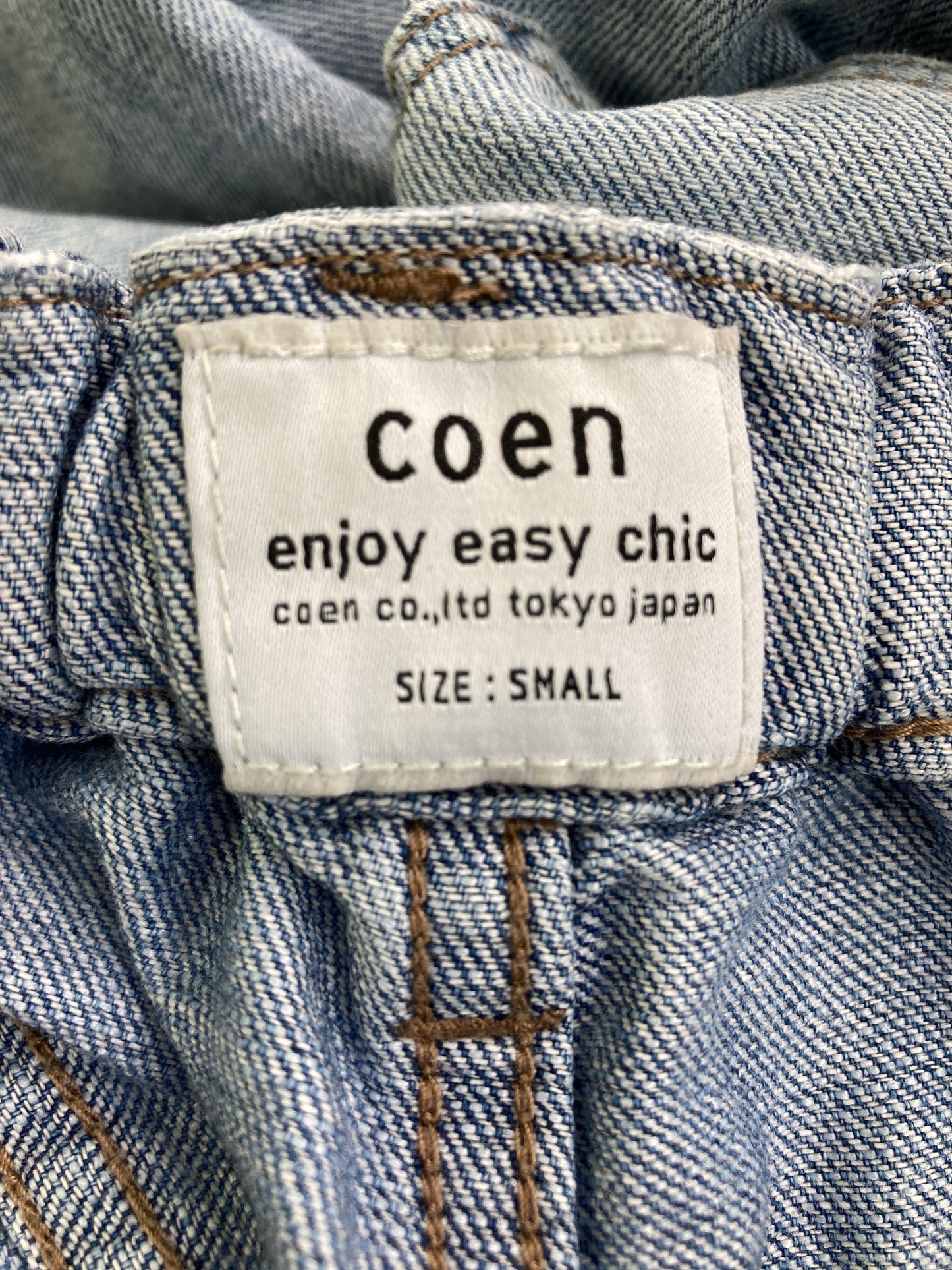 coen/コーエン/デニムパンツ/パンツ/ブルー/SMALL