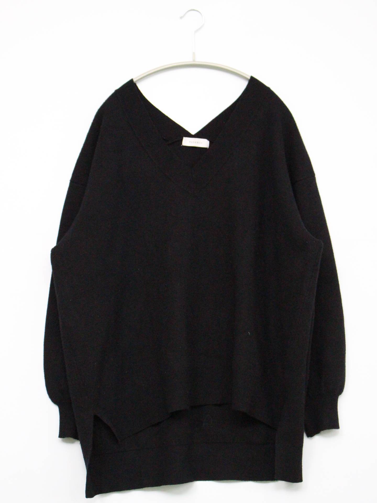 PAGE BOY/ページボーイ/ニット/セーター/トップス/ブラック/F