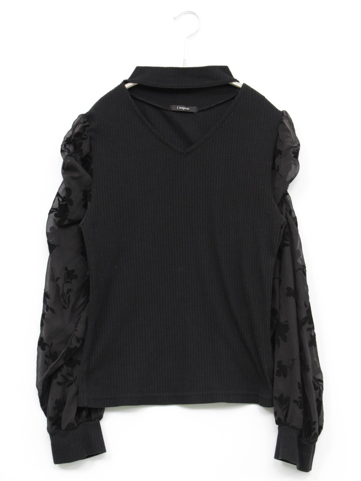 L’espoir/ニット/セーター/トップス/ブラック/L