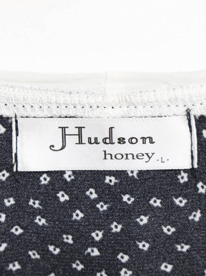 Hudson honey/シャツ/ブラウス/トップス/ブラック/L