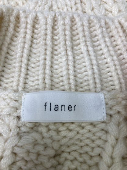 flaner/フラネ/ニット/セーター/トップス/アイボリー/F