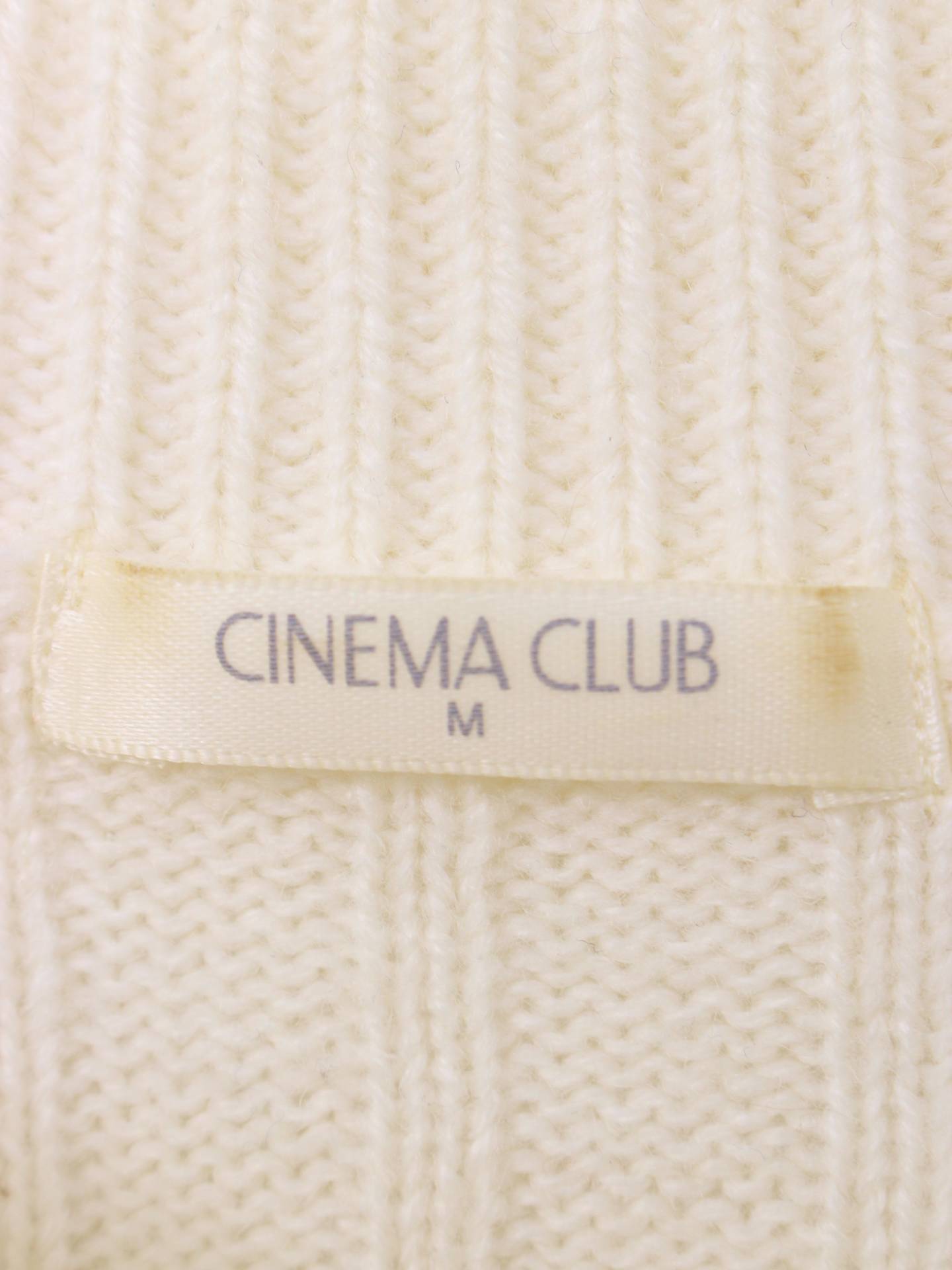 CINEMA CLUB/ニット/セーター/トップス/アイボリー/M