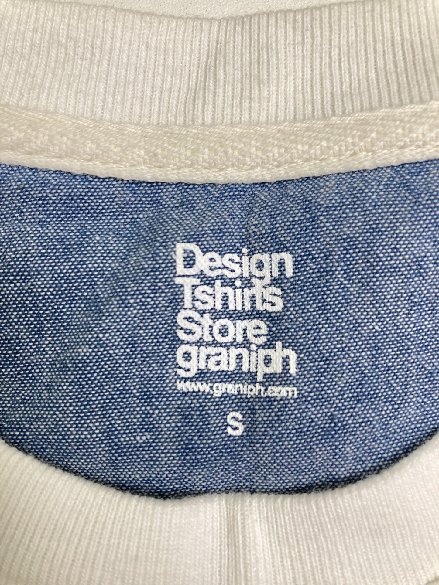 Design Tshirts Store graniph/デザインティーシャツストアーグラニフ/Tシャツ/カットソー/トップス/ホワイト/S
