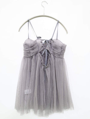 キャミソール/トップス/グレー/F