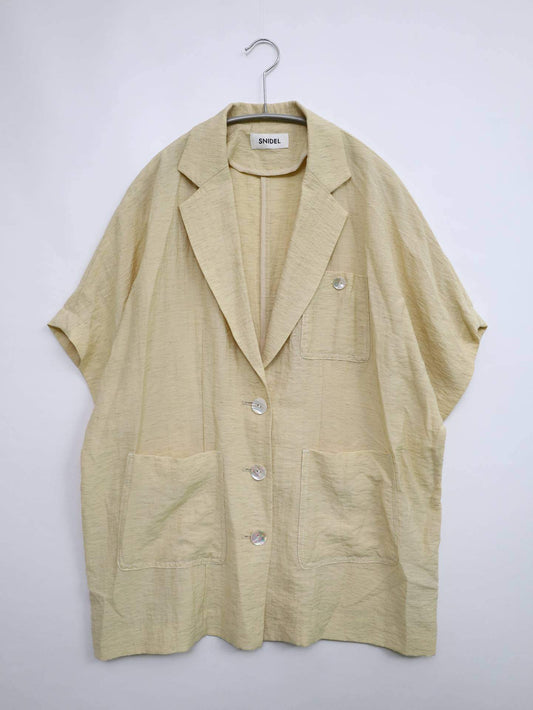 SNIDEL/スナイデル/シャツ/ブラウス/トップス/ベージュ/ONE SIZE