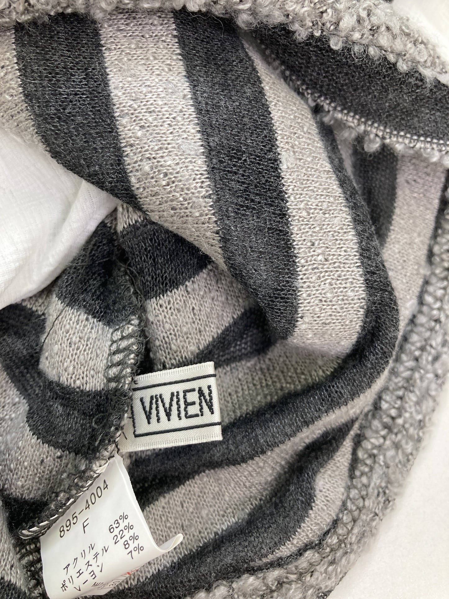 VIVIEN SPORTS/ワンピース/ワンピース/ドレス/グレー/F