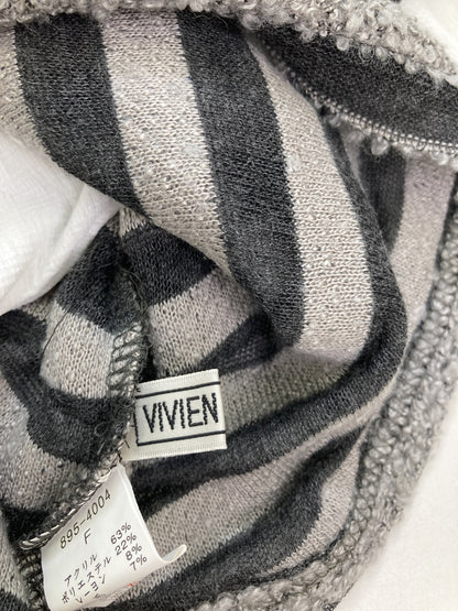 VIVIEN SPORTS/ワンピース/ワンピース/ドレス/グレー/F