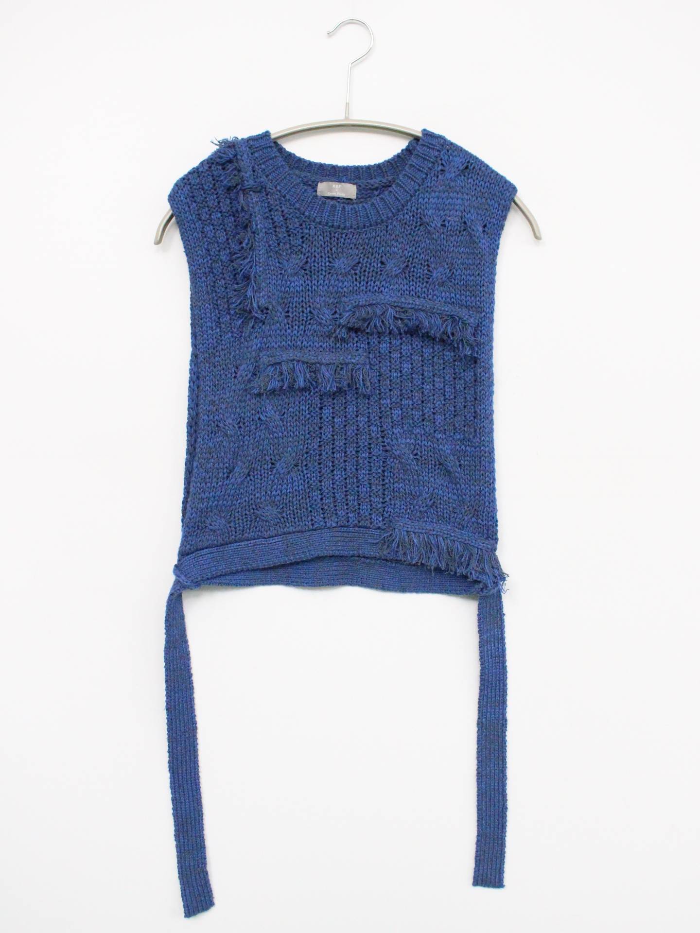 KBF/ケービーエフ/ベスト/トップス/ブルー/F