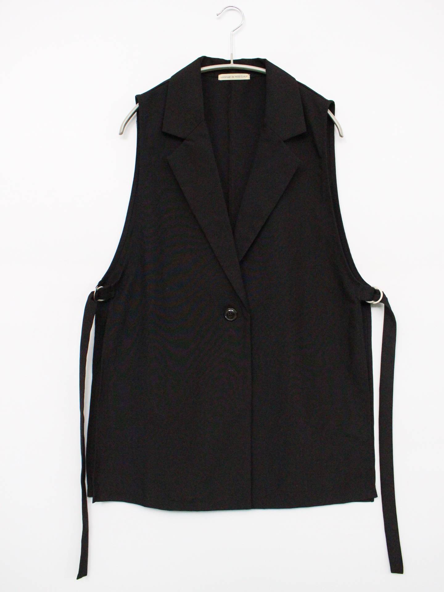 continuer de NICE CLAUP/コンティニューデナイスクラップ/ベスト/トップス/ブラック/F