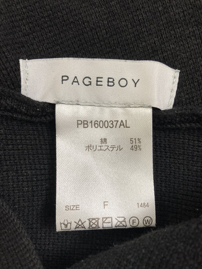 PAGEBOY/ペイジボーイ/ベスト/トップス/ブラック/F