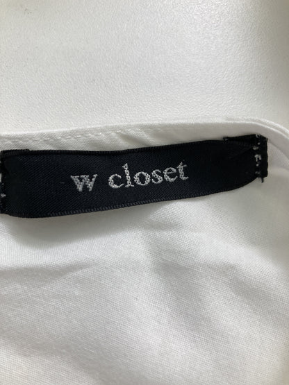 w closet/ダブルクローゼット/ワンピース/ワンピース/ドレス/ホワイト/F