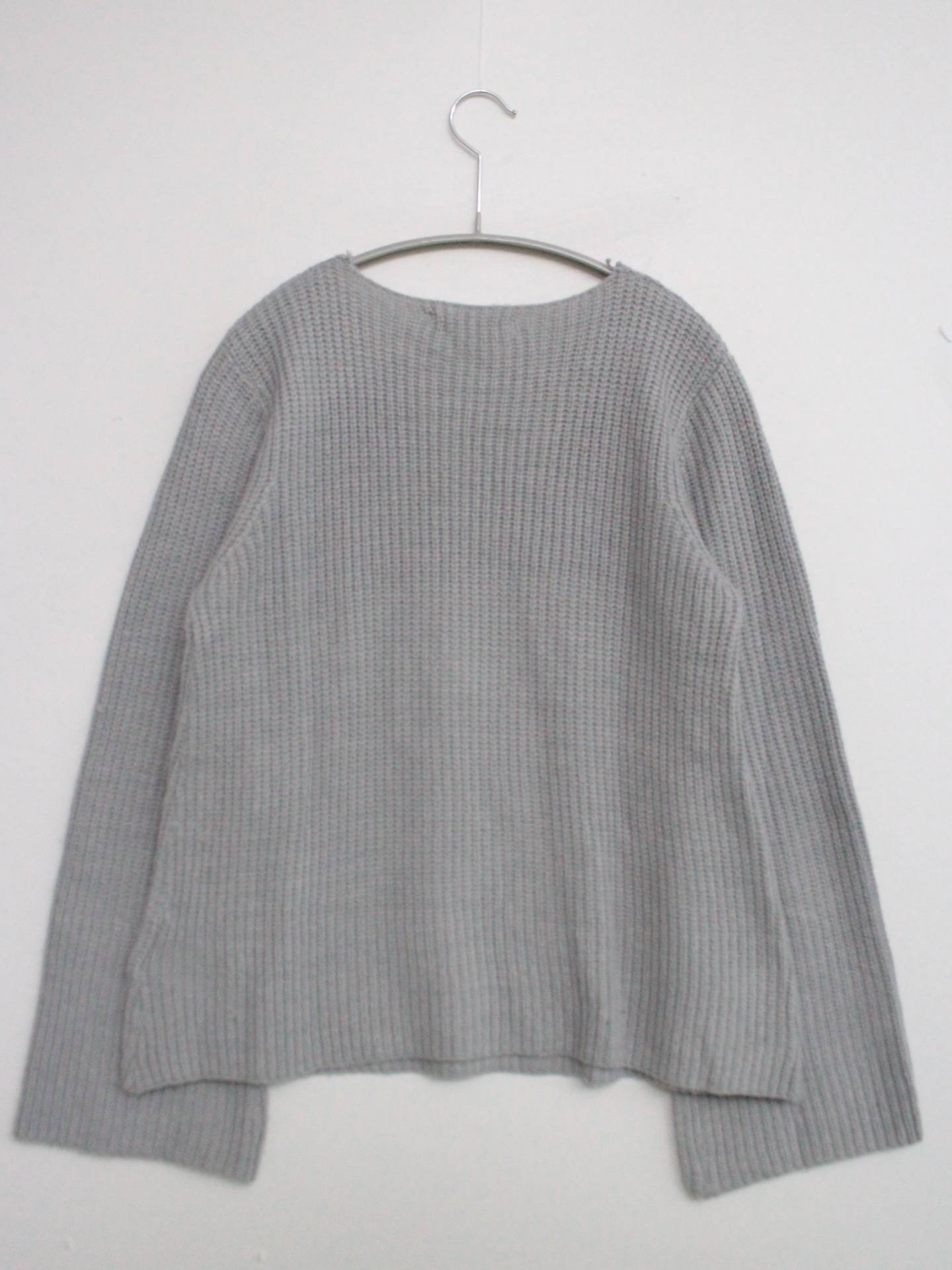 E hyphen world gallery peace/イーハイフンワールドギャラリーピース/ニット/セーター/トップス/グレー/F