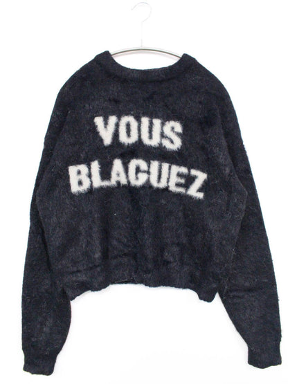 niko and .../ニコアンド/ニット/セーター/トップス/ブラック/M