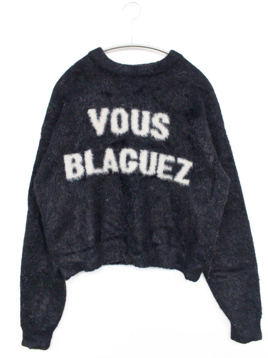 niko and .../ニコアンド/ニット/セーター/トップス/ブラック/M