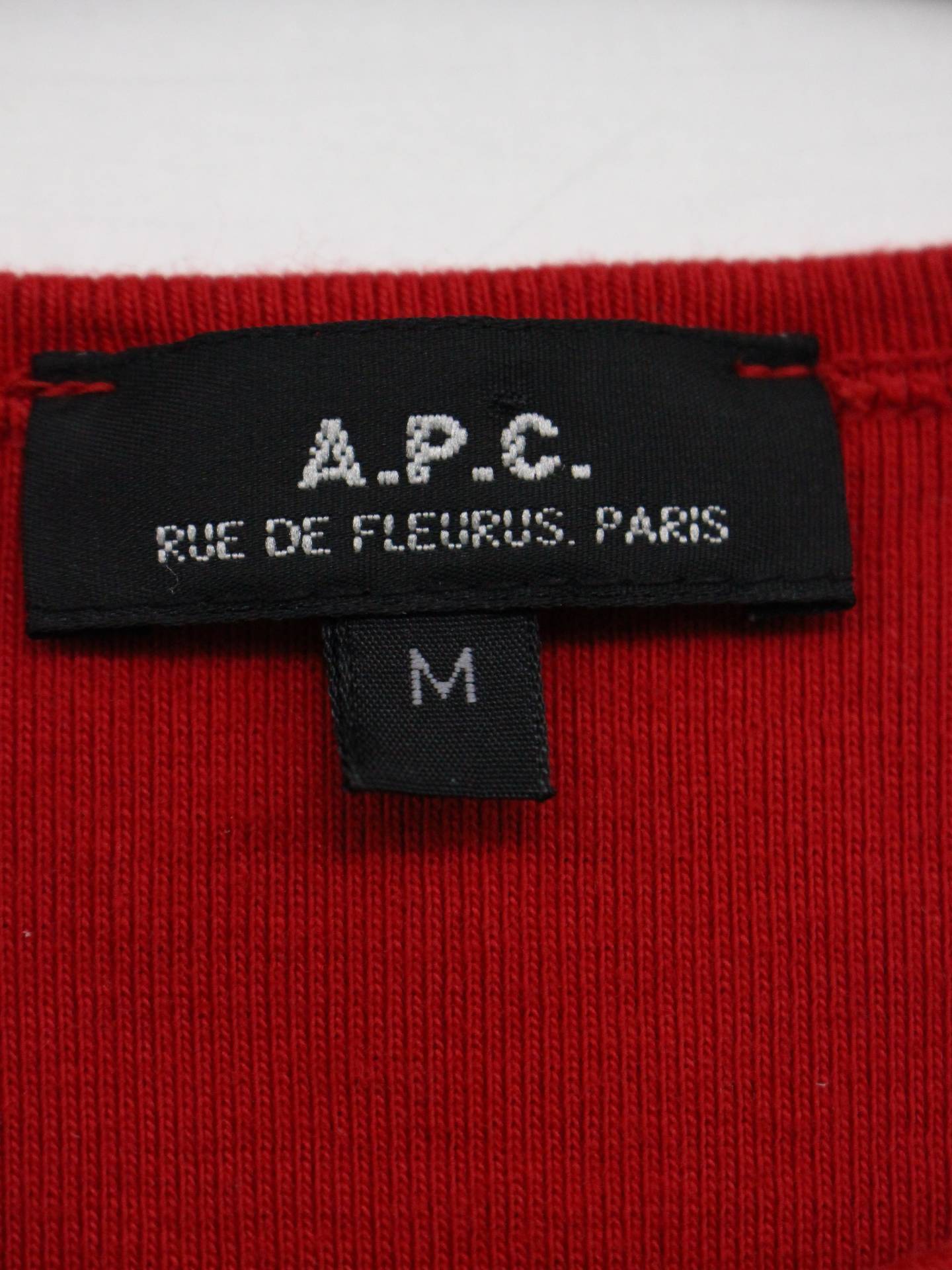 A.P.C./ニット/セーター/トップス/レッド/M