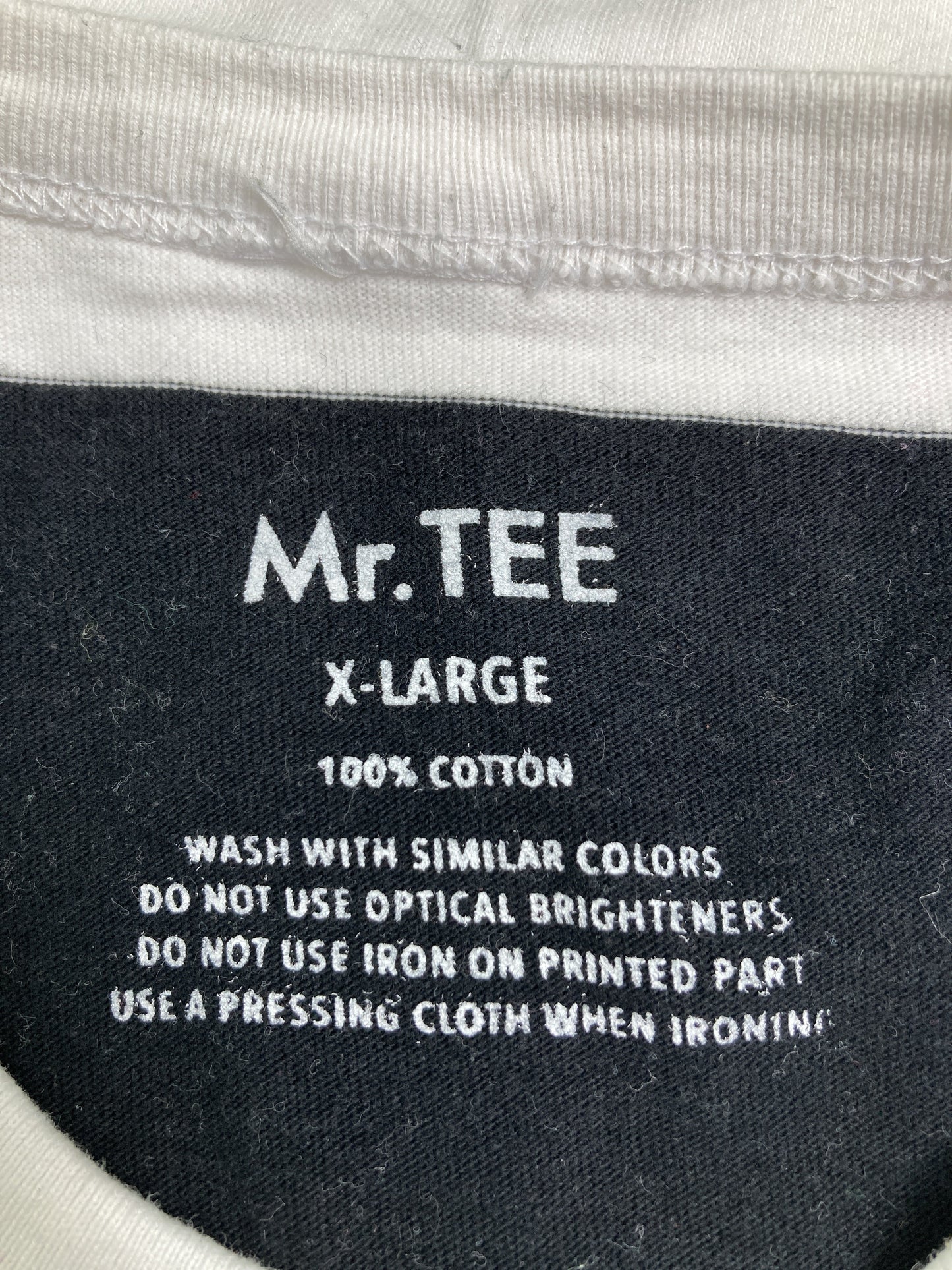 Mr.TEE/Tシャツ/カットソー/トップス/ホワイト/X-LARGE