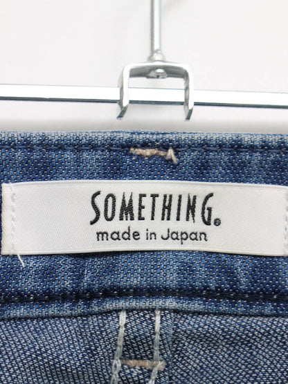 SOMETHING/デニムパンツ/パンツ/ブルー/28