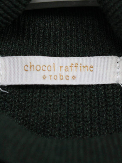 chocol raffine/ニット/セーター/トップス/グリーン/F