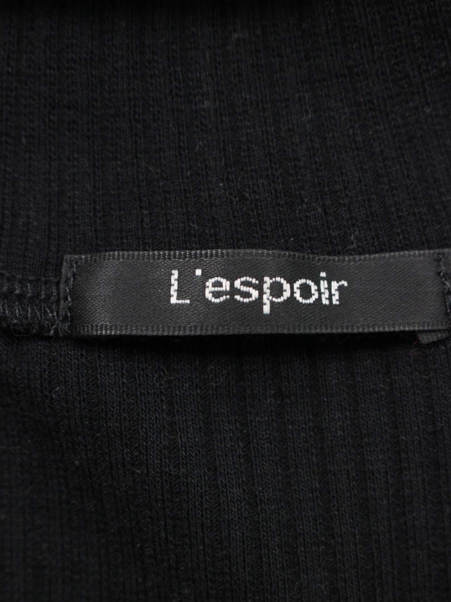 L’espoir/ニット/セーター/トップス/ブラック/L