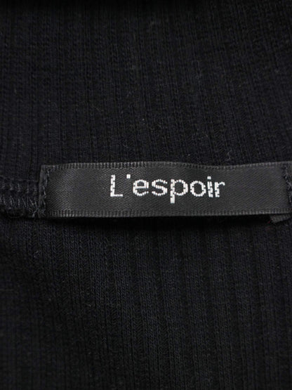 L’espoir/ニット/セーター/トップス/ブラック/L