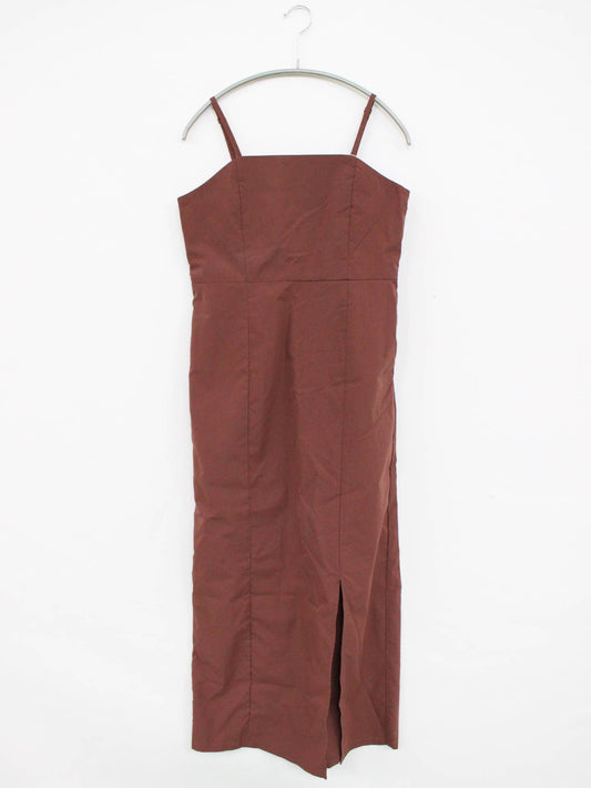 continuer de NICE CLAUP/ワンピース/ワンピース/ドレス/ブラウン/F