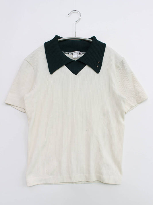 ZARA/ザラ/Tシャツ/カットソー/トップス/ホワイト/XS