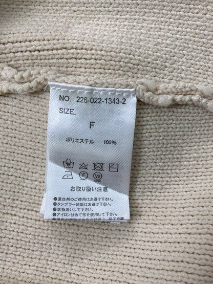 カーディガン/ボレロ/トップス/ベージュ/F