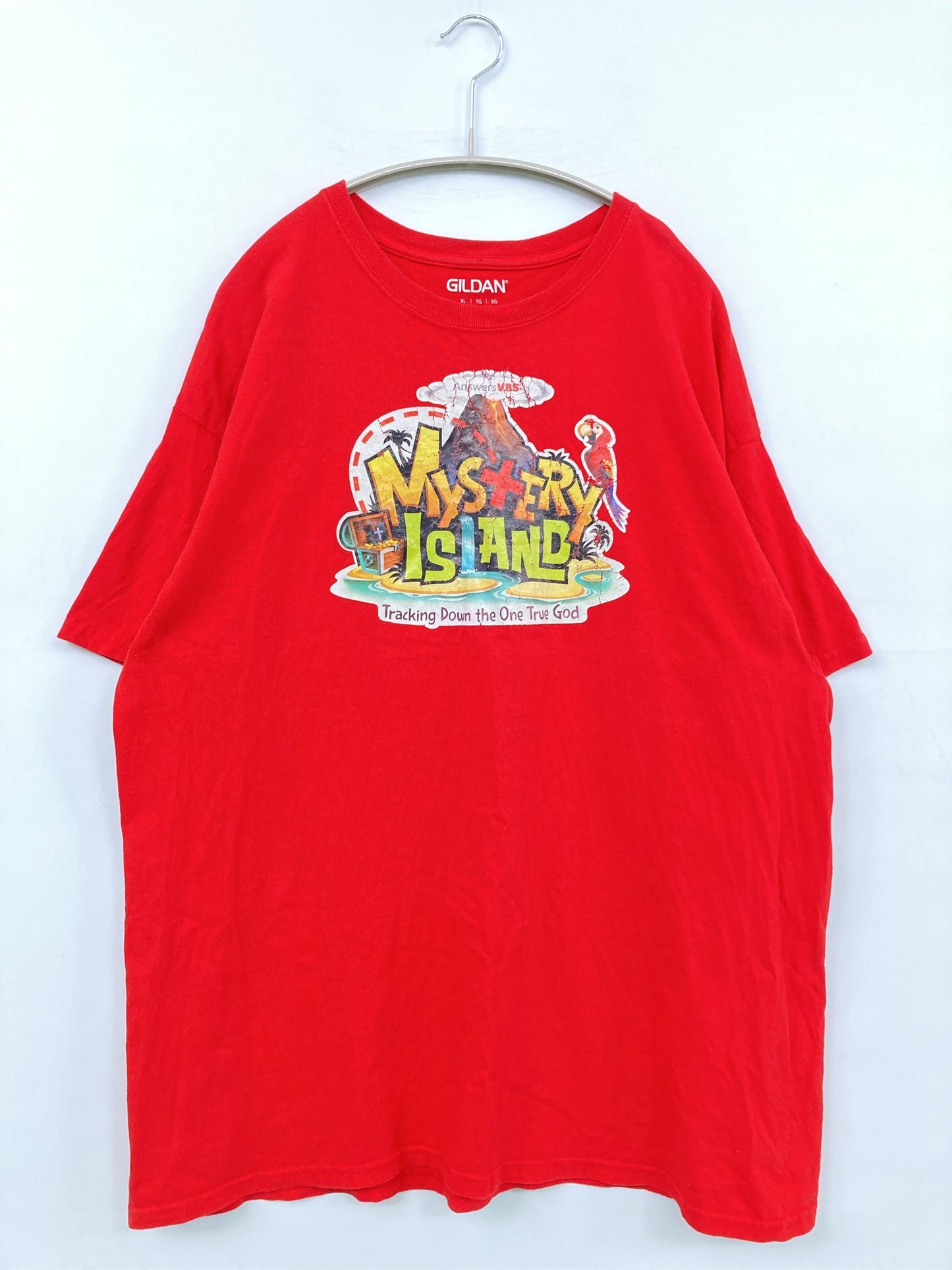 GILDAN/ギルダン/Tシャツ/カットソー/トップス/レッド/XL
