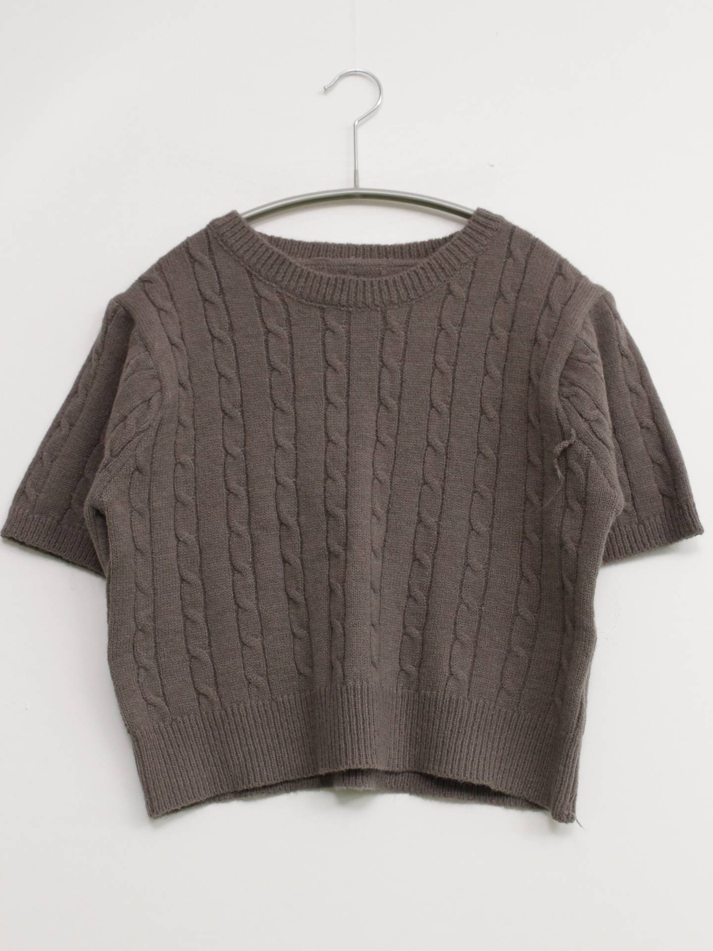 ニット/セーター/トップス/グレー/ONE SIZE