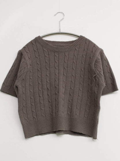 ニット/セーター/トップス/グレー/ONE SIZE