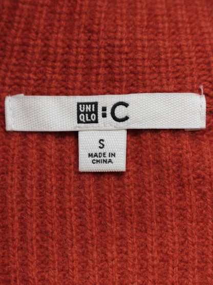 UNIQLO/ユニクロ/ニット/セーター/トップス/レッド/S