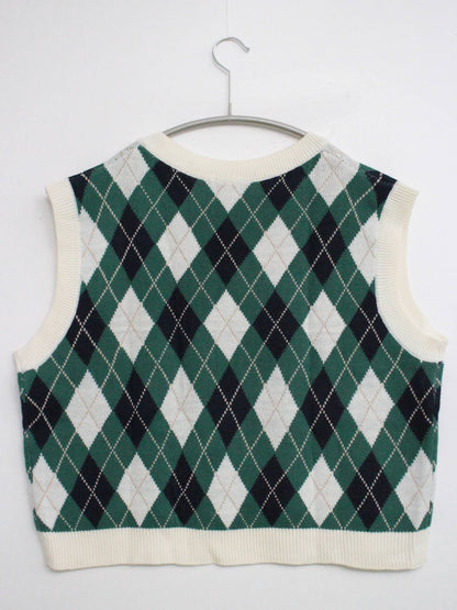 COLZA/コルザ/ベスト/トップス/グリーン/L