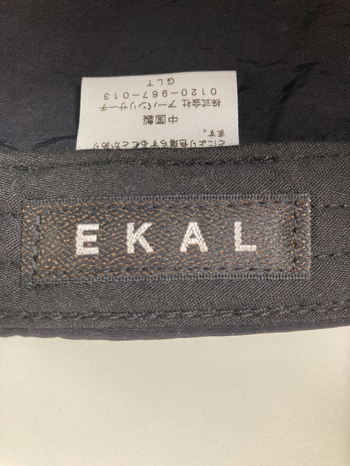 EKAL/エカル/キャップ/帽子/ブラック/Free