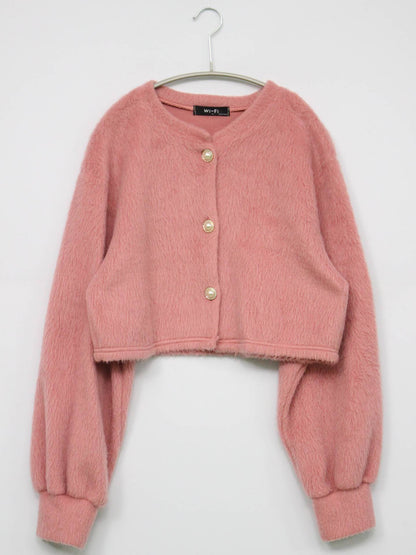 Wi-Fi/カーディガン/ボレロ/トップス/ピンク/12
