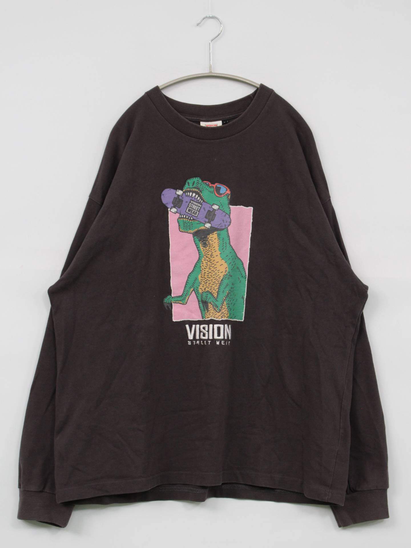 VISION STREET WEAR/スウェット/トップス/ブラウン/L