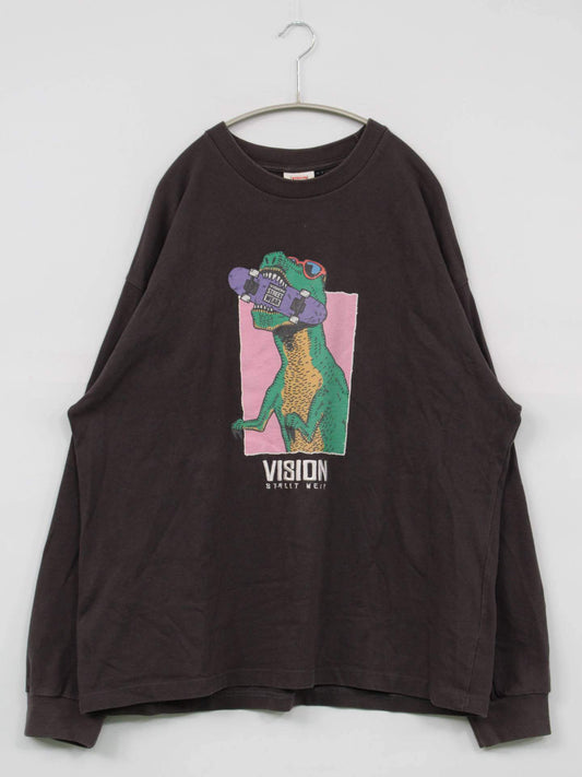 VISION STREET WEAR/スウェット/トップス/ブラウン/L