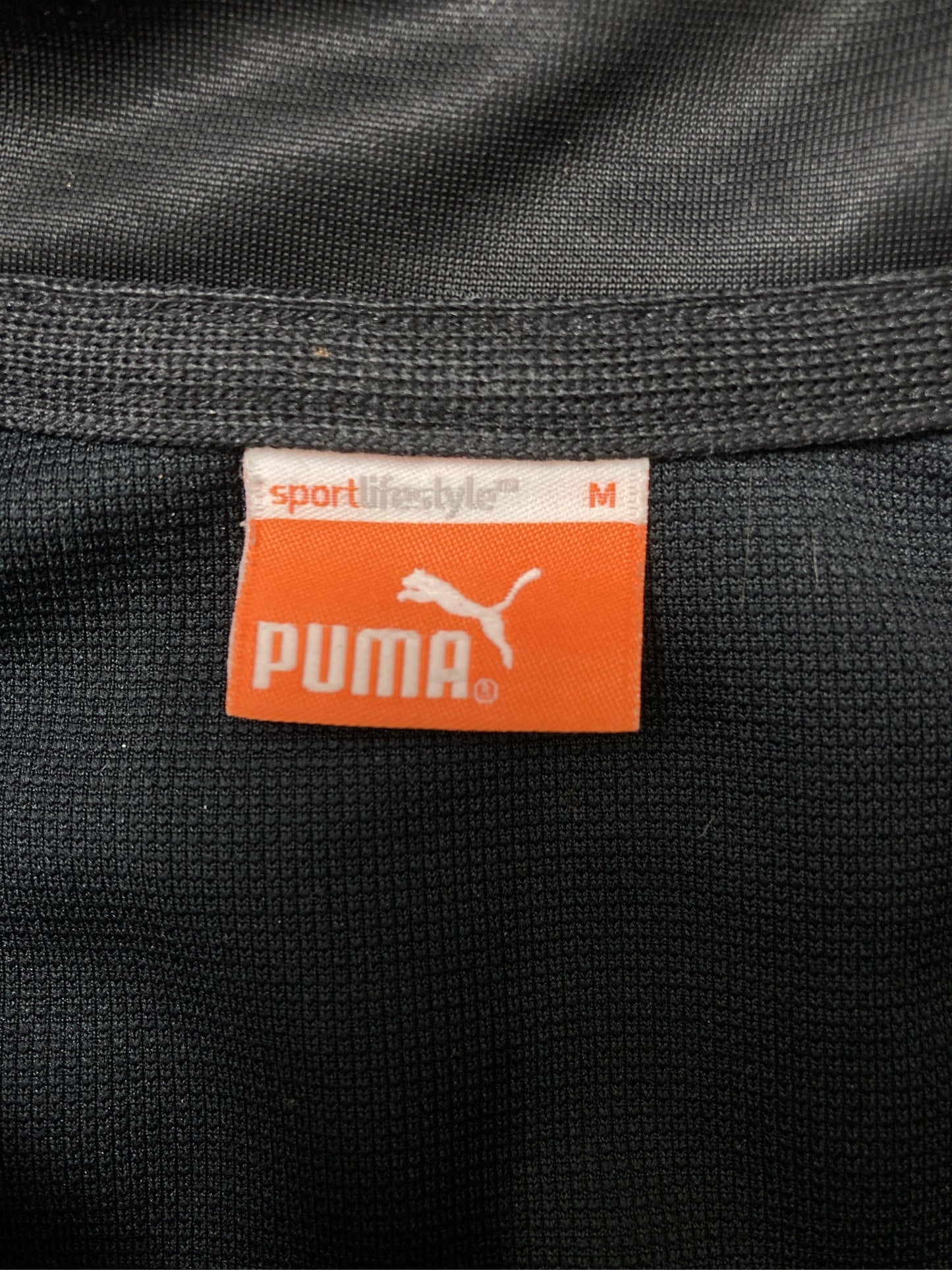 PUMA/プーマ/ジャージ/トラックジャケット/トップス/ブラック/M