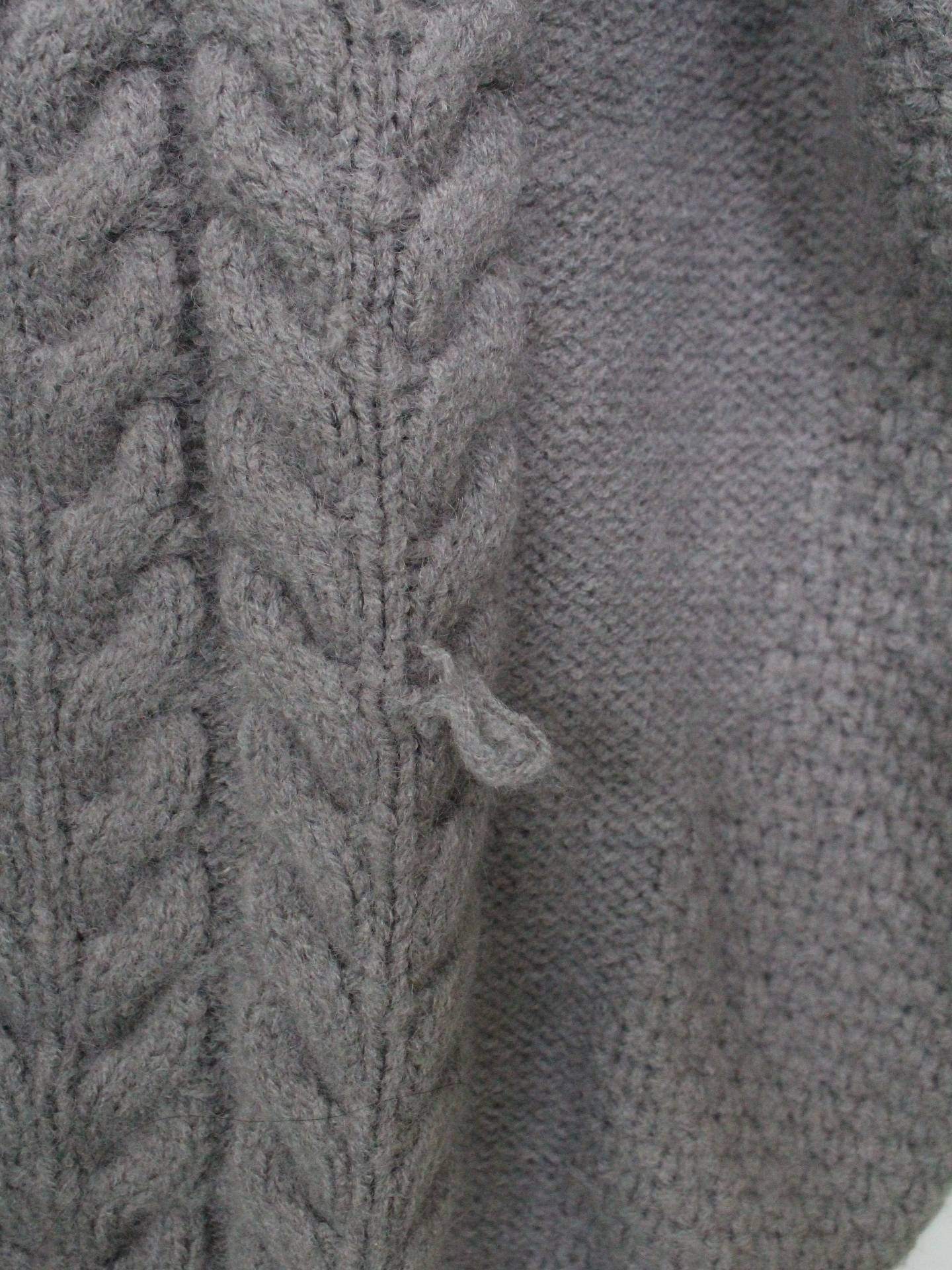 ニット/セーター/トップス/グレー
