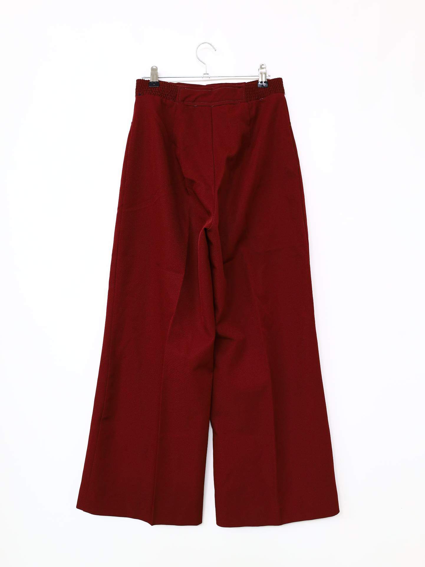 スラックス/パンツ/レッド