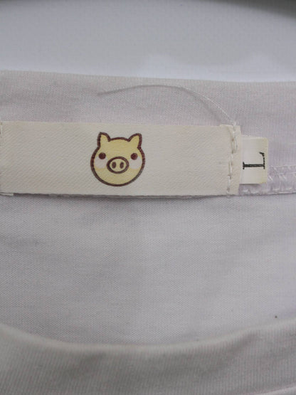 Tシャツ/カットソー/トップス/ホワイト/L