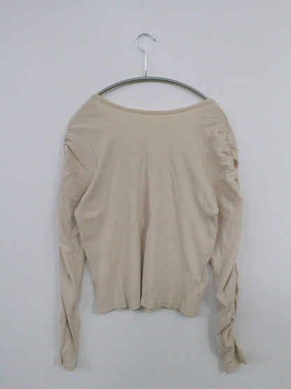 VANNIE U/ヴァニーユー/ニット/セーター/トップス/ベージュ/F