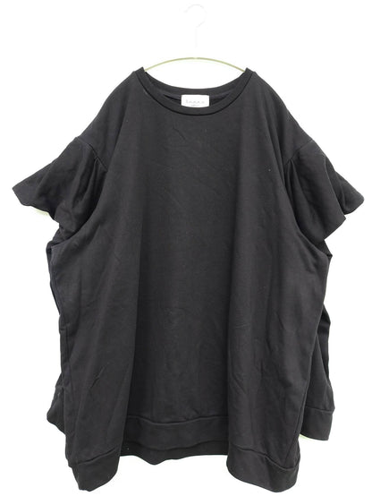 lanan/Tシャツ/カットソー/トップス/ブラック