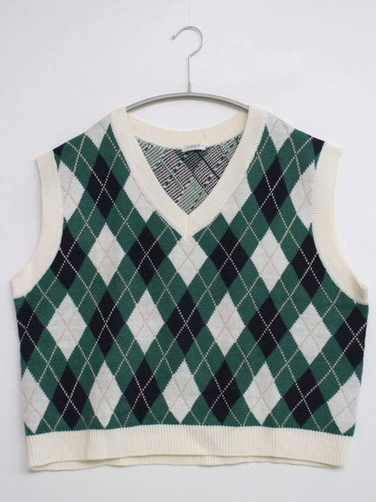 COLZA/コルザ/ベスト/トップス/グリーン/L