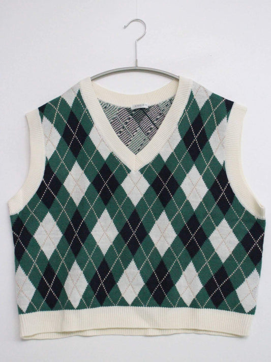 COLZA/コルザ/ベスト/トップス/グリーン/L