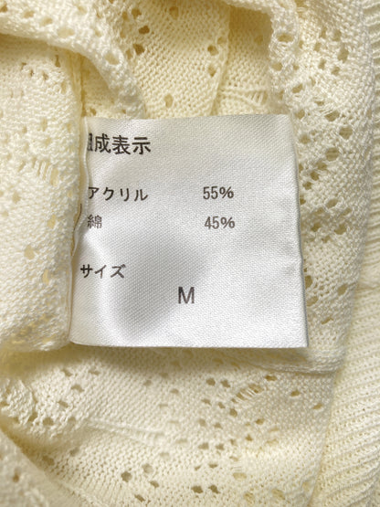 LODISPOTTO/ロディスポット/カーディガン/ボレロ/トップス/ホワイト/M