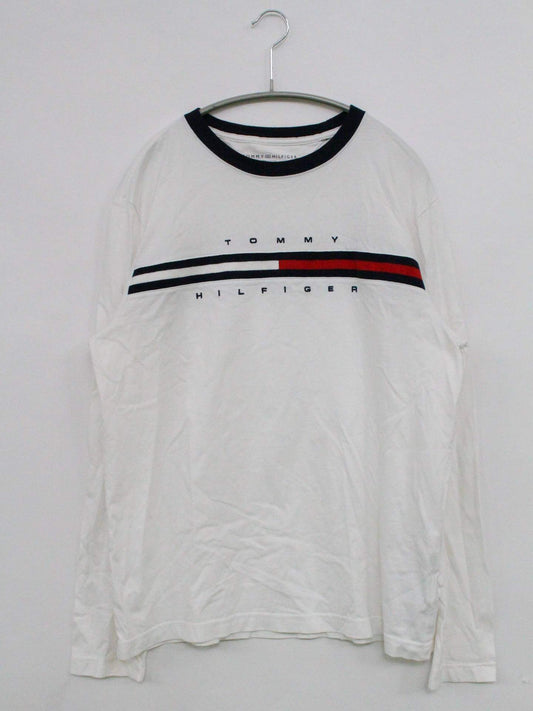 TOMMY HILFIGER/Tシャツ/カットソー/トップス/ホワイト/M