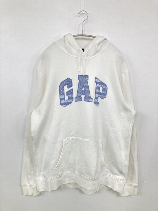 GAP/ギャップ/パーカー/トップス/ホワイト/L