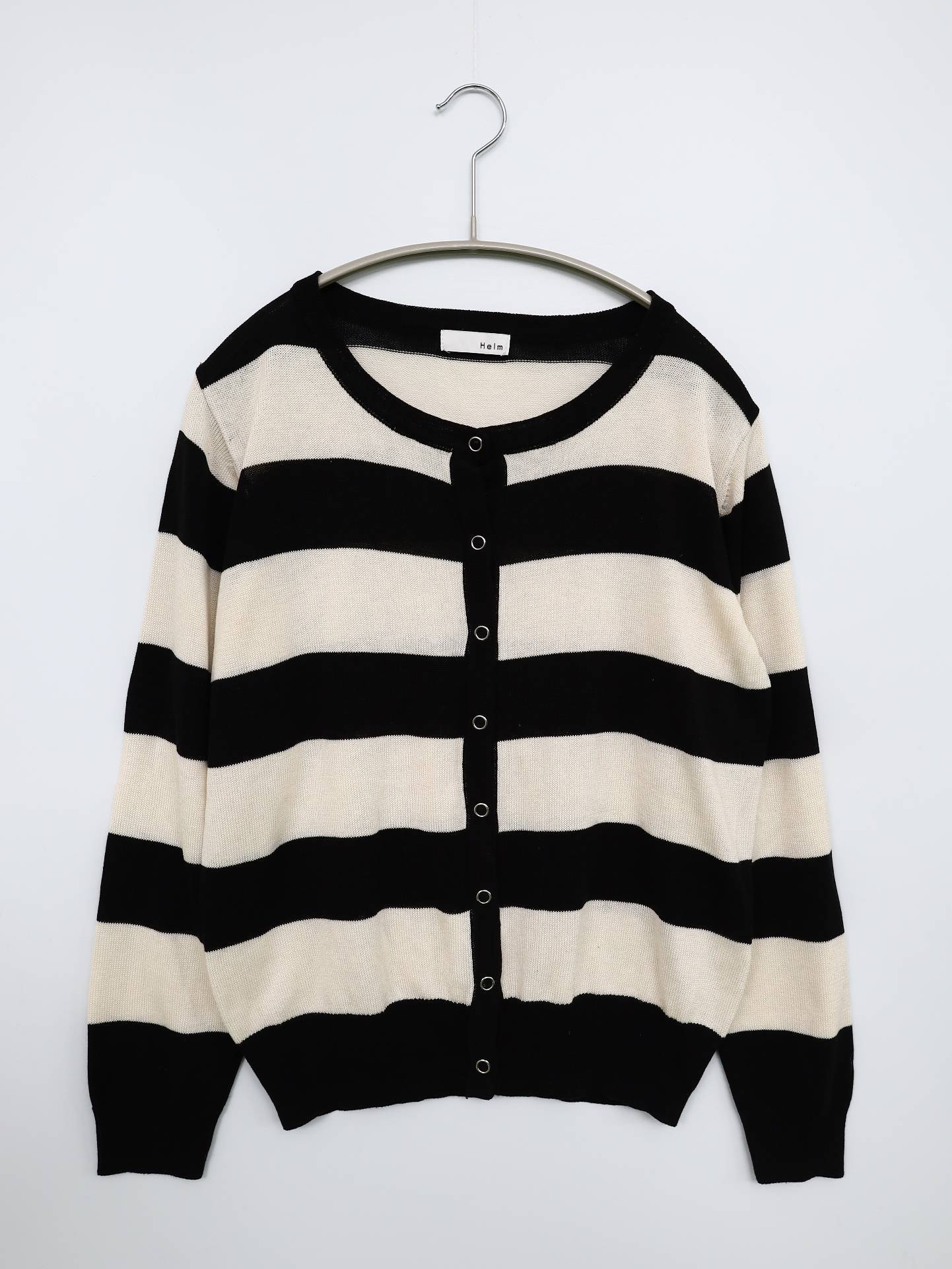 Helm/カーディガン/ボレロ/トップス/ブラック/L