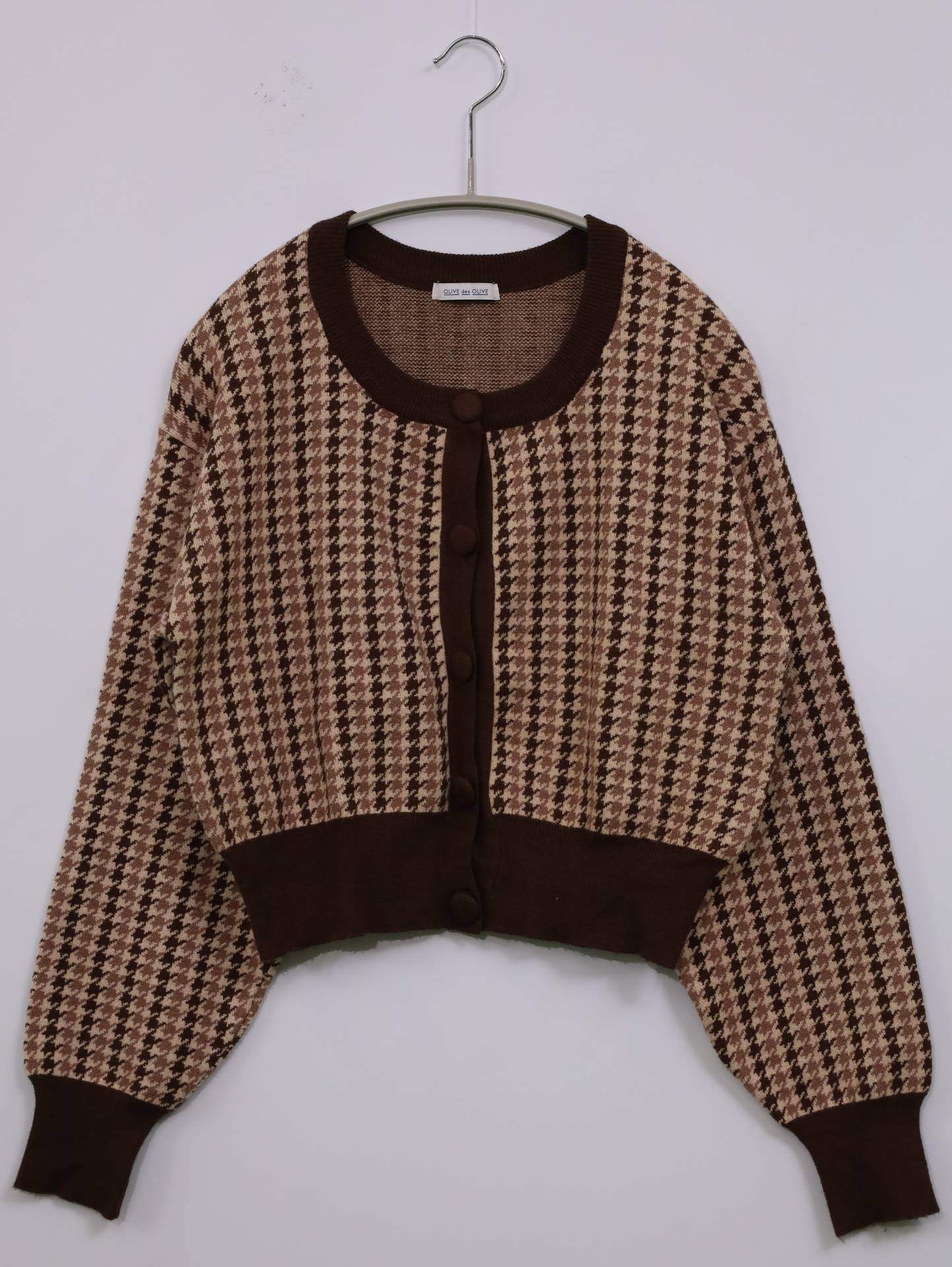 OLIVE des OLIVE/カーディガン/ボレロ/トップス/ブラウン/F